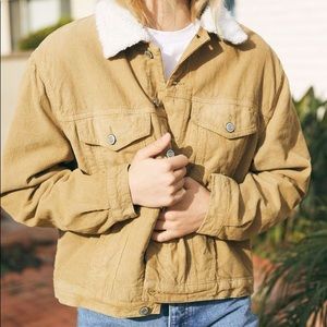 John Galt Fur Corduroy Jacket